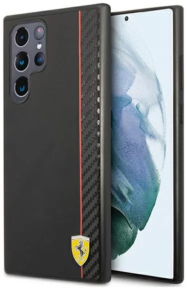 Case Ferrari FESAXHCS22LBK S22 Ultra S908 black hardcase On Track