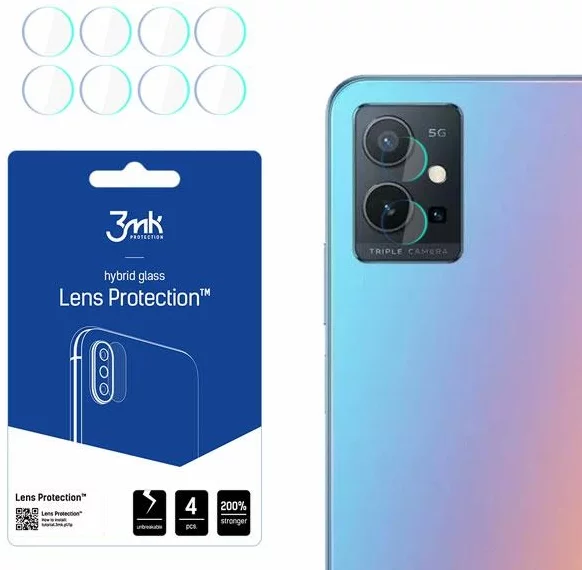 E-shop Ochranné sklo 3MK Lens Protect Vivo Y75 5G Camera lens protection 4 pcs