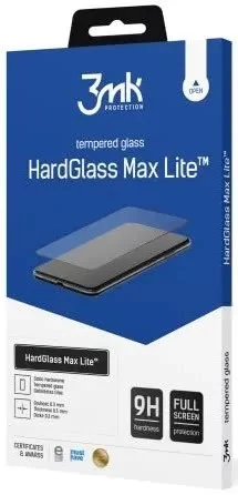 Ochranné sklo 3MK HG Max Lite Xiaomi Redmi Note 11T 5G black, FullScreen Glass 