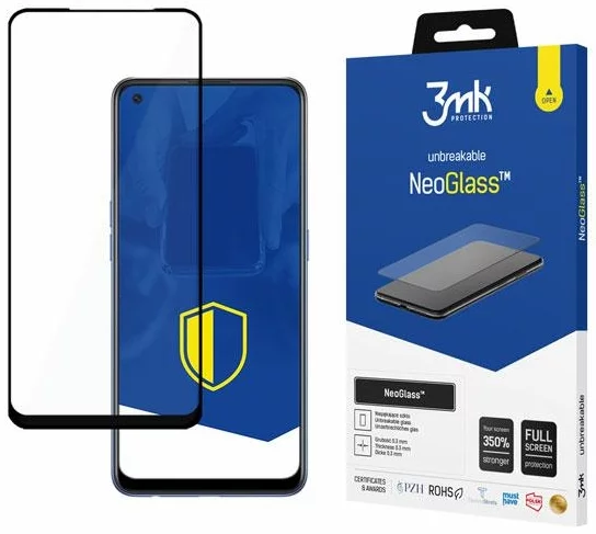 E-shop Ochranné sklo 3MK NeoGlass Oppo A74 5G black
