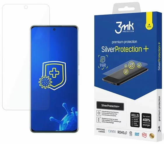Ochranná fólia 3MK Silver Protect+ Xiaomi 12 Pro Wet-mounted Antimicrobial film