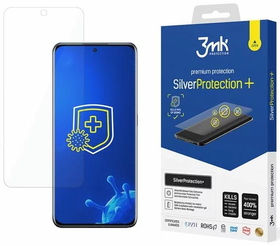 Ochranná fólia 3MK Silver Protect+ Xiaomi 12/12X Wet-mounted Antimicrobial film
