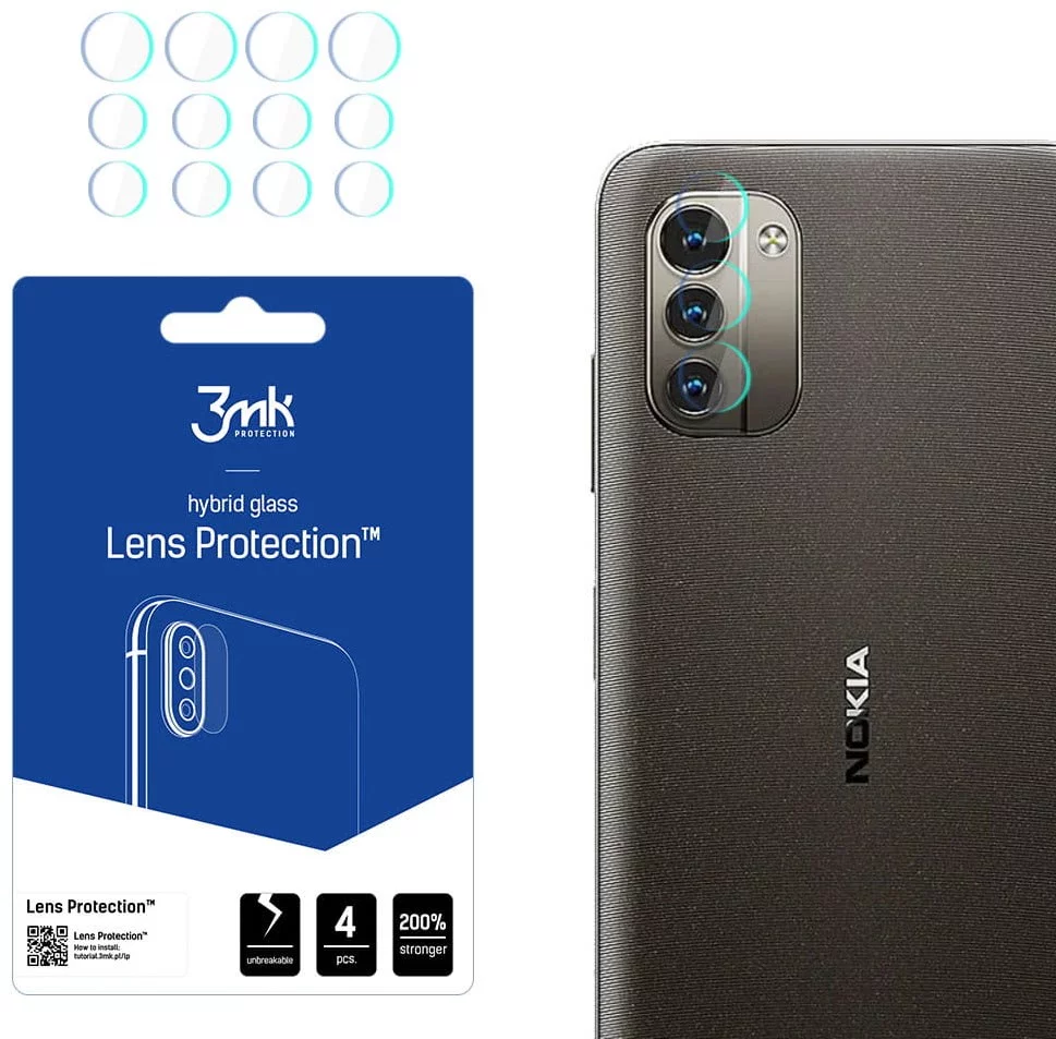 Ochranné sklo 3MK Lens Protect Nokia G11 Camera lens protection 4 pcs