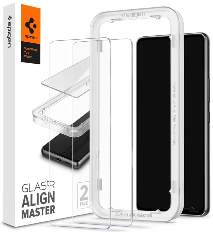 Levně Ochranné sklo SPIGEN ALM GLAS.TR 2-PACK GALAXY A53 5G CLEAR (AGL04306)