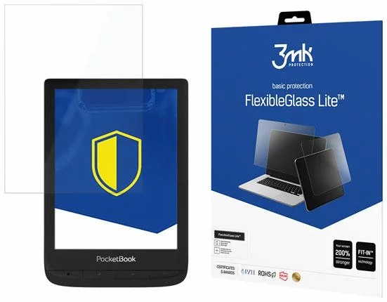 Ochranné sklo 3MK FlexibleGlass Lite PocketBook Touch Lux 5 Hybrid Glass Lite 
