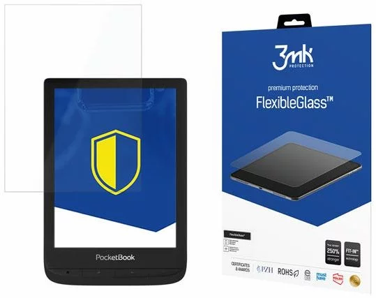 Ochranné sklo 3MK FlexibleGlass PocketBook Touch Lux 5 Hybrid Glass