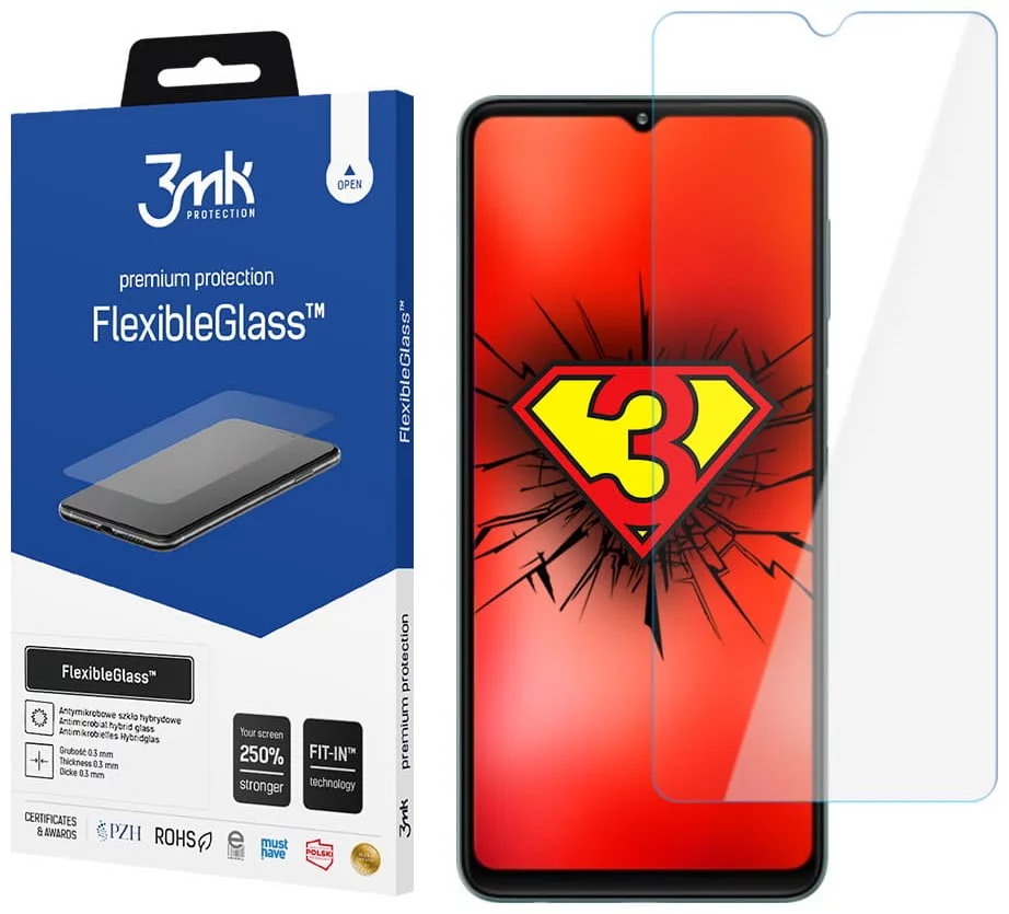 Ochranné sklo 3MK FlexibleGlass Samsung F23 5G Hybrid Glass