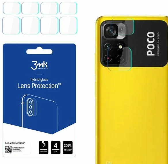Ochranné sklo 3MK Lens Protect Xiaomi POCO M4 Pro Camera lens protection 4 pcs