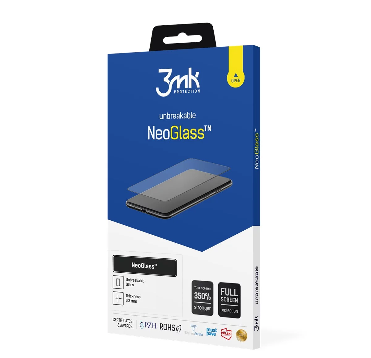 Ochranné sklo 3MK NeoGlass Samsung A53 5G A536 black 
