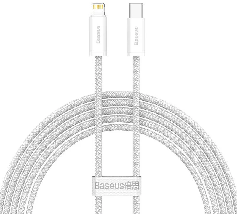 Kábel USB-C cable for Lightning Baseus Dynamic Series, 20W, 2m (white)