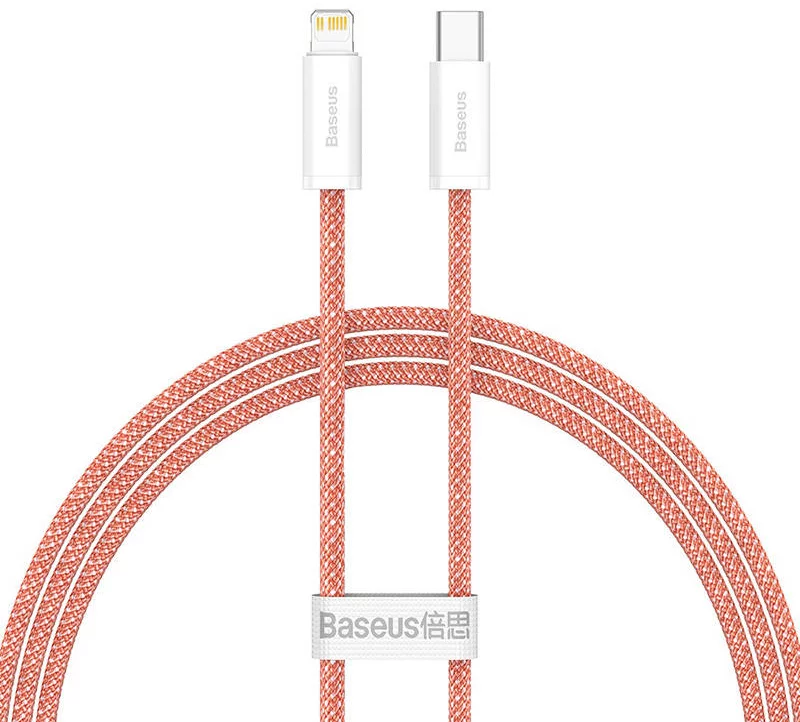 Kábel USB-C cable for Lightning Baseus Dynamic Series, 20W, 1m (orange)