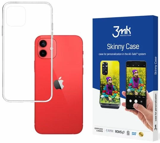 E-shop Kryt 3MK All-Safe Skinny Case iPhone 12 Mini Clear