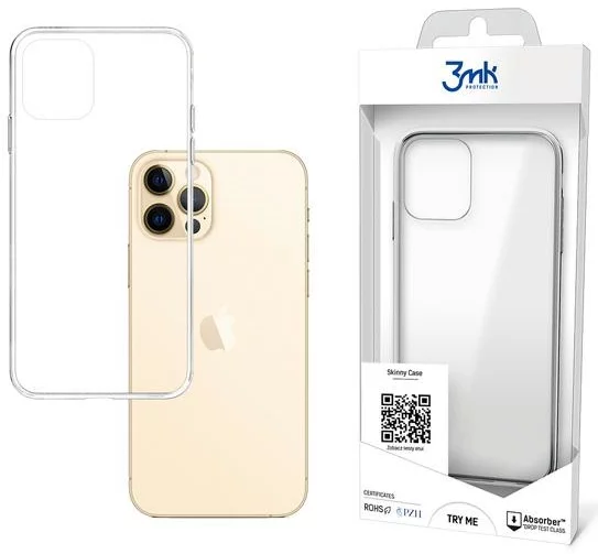 E-shop Kryt 3MK All-Safe Skinny Case iPhone 12/12 Pro Clear