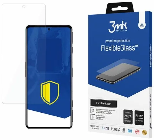Ochranné sklo 3MK FlexibleGlass Xiaomi Redmi K50 Hybrid Glass