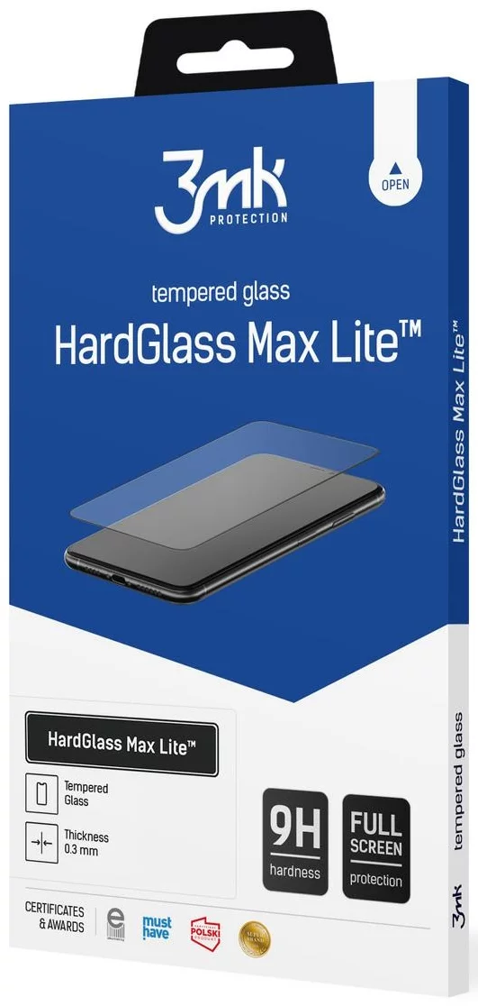 Ochranné sklo 3MK HardGlass Max Lite Samsung Galaxy A13 5G black (5903108467322)