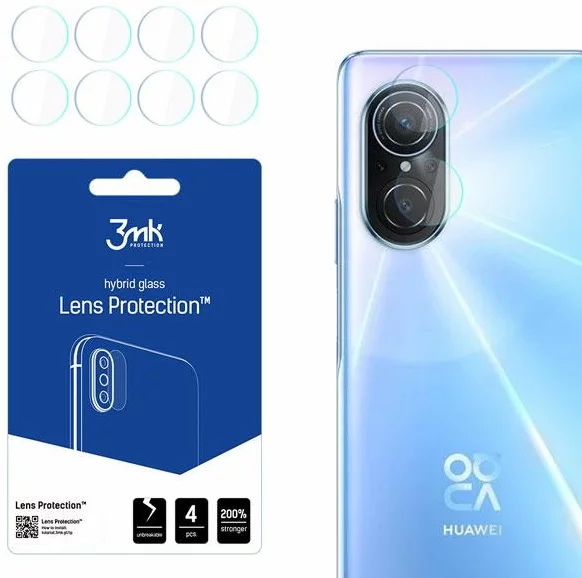 Ochranné sklo 3MK Lens Protect Huawei Nova 9 SE Camera lens protection 4 pcs