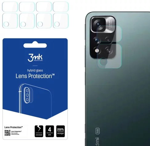 Ochranné sklo 3MK Lens Protect Xiaomi Redmi Note 11 Pro+ 5G Camera lens protection 4 pcs