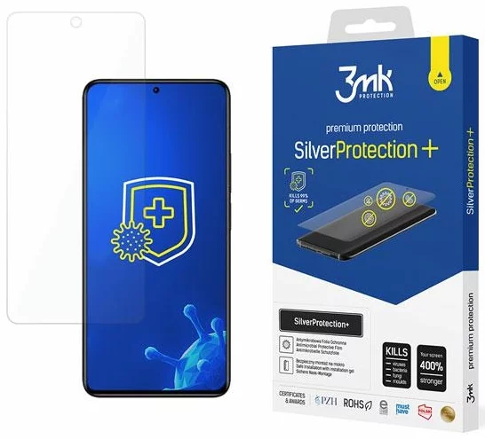 Levně Ochranná fólia 3MK Silver Protect+ Xiaomi Redmi Note 11 Pro+ 5G Wet-mounted Antimicrobial film