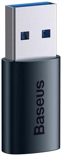 Redukcia Baseus Ingenuity USB-A to USB-C adapter OTG (blue)
