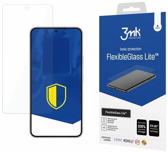 Ochranné sklo 3MK FlexibleGlass Lite Samsung S22 S901 Hybrid Glass Lite   