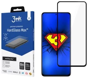Ochranné sklo 3MK HardGlass Max Xiaomi Redmi Note 11 Pro 5G/Pro+ 5G black FullScreen Glass