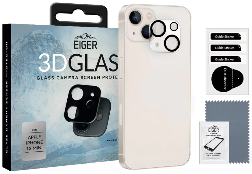 Eiger - iPhone 12 PRO MAX Protection camera 3D GLASS