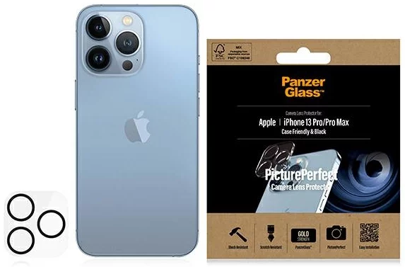 Levně Ochranné sklo PanzerGlass Camera Protector Apple iPhone 13 Pro/13 Pro Max (0384)