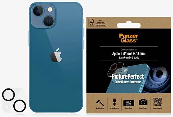 Levně Ochranné sklo PanzerGlass Camera Protector Apple iPhone 13/13 mini (0383)