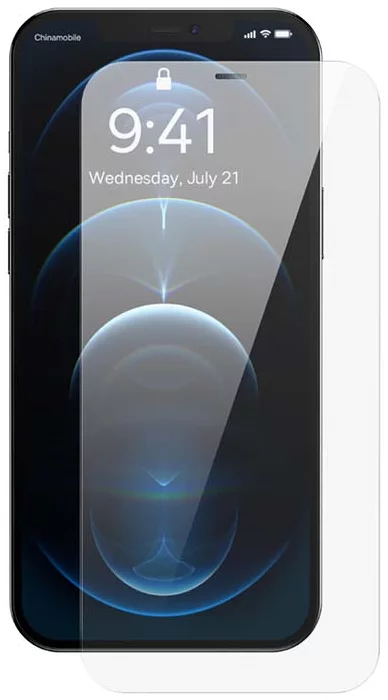 Ochranné sklo Baseus Tempered Glass Transparent 0.3mm (6.1inch) for iPhone 12/12 Pro (2pcs)