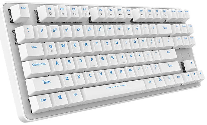Levně Klávesnice Wireless mechanical keyboard Dareu EK807G 2.4G (white)