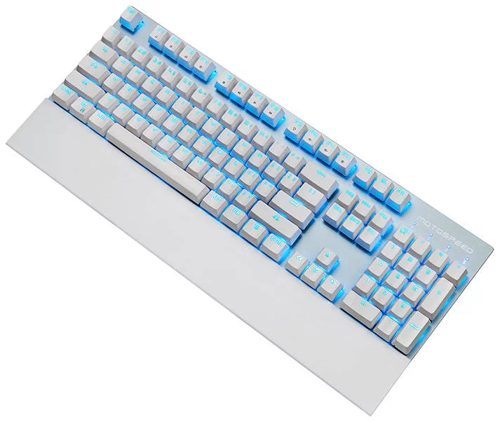 Levně Klávesnice Wireless mechanical keyboard Motospeed GK89 2.4G (white)