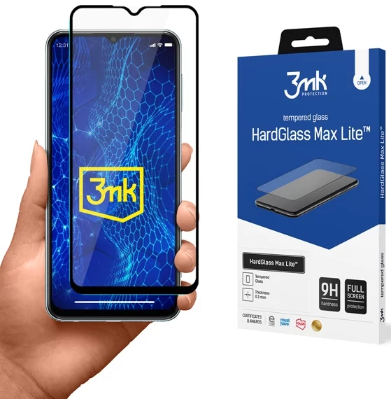 Ochranné sklo 3MK HG Max Lite Samsung M23 5G M236 black 
