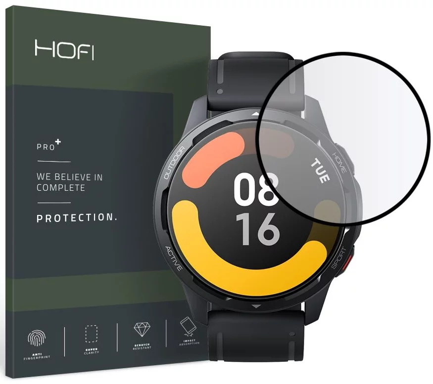 E-shop Ochranné sklo HOFI HYBRID PRO+ XIAOMI WATCH S1 ACTIVE BLACK