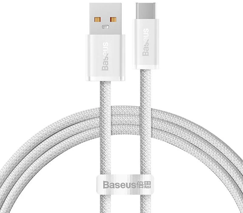 Kábel Cable USB to USB-C Baseus Dynamic Series, 100W, 1m (white)