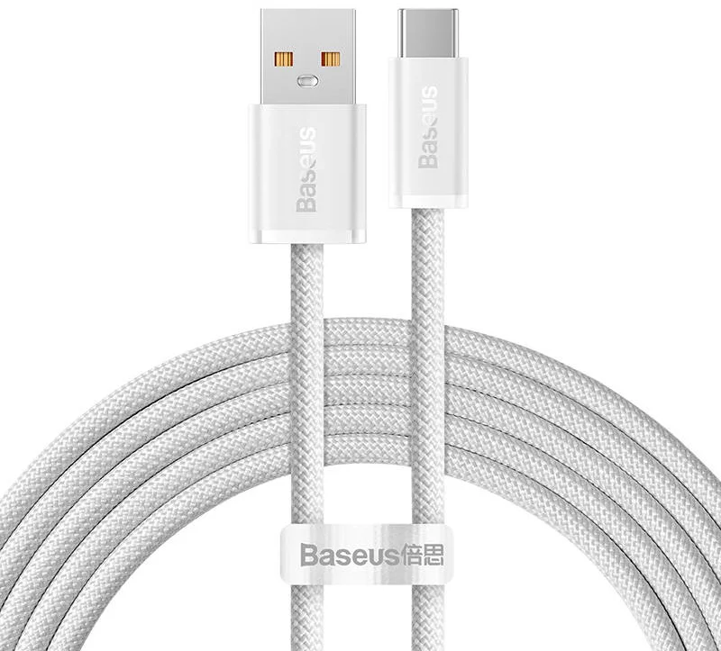 Kábel Cable USB to USB-C Baseus Dynamic Series, 100W, 2m (white)