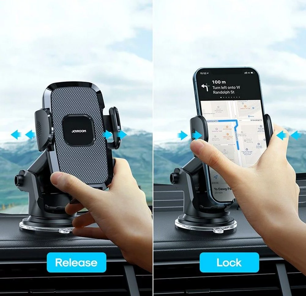 Holder JOYROOM JR-ZS259 DASHBOARD CAR MOUNT BLACK Holder JOYROOM JR-ZS259 DASHBOARD CAR MOUNT BLACK