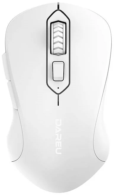 Levně Myš Wireless mouse Dareu LM115G 2.4G 800-1600 DPI (white)
