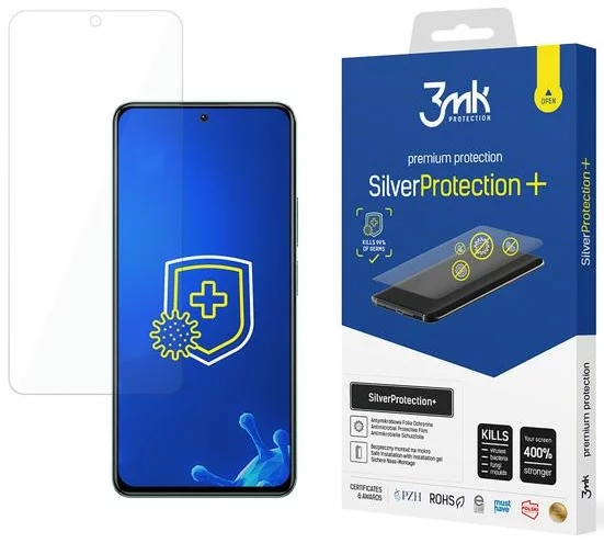 Ochranná fólia 3MK Silver Protect + Xiaomi POCO F4 5G Antimicrobial Wet Mount