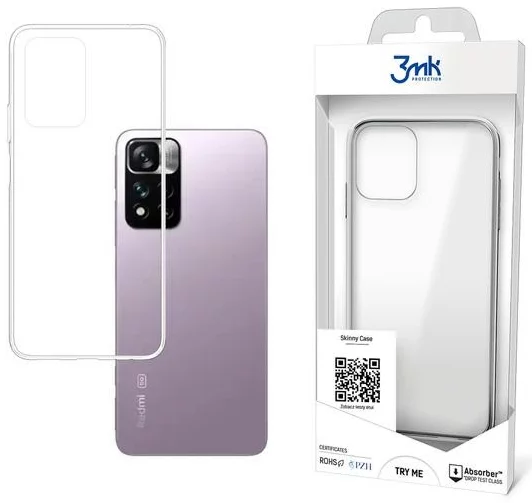 E-shop Kryt 3MK All-Safe Skinny Case Xiaomi Redmi Note 11 Pro 4G/5G Clear