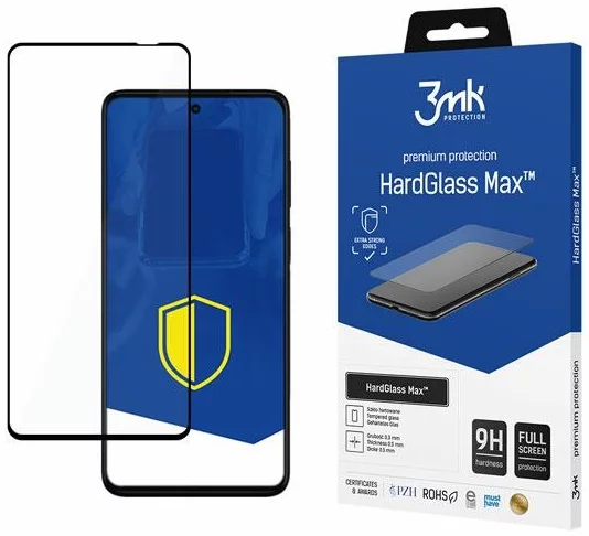 Ochranné sklo 3MK HardGlass Max Motorola Moto G42 Fullscreen Glass  