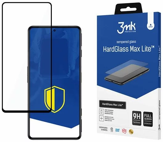Levně Ochranné sklo 3MK HG Max Lite Xiaomi POCO F4 5G black