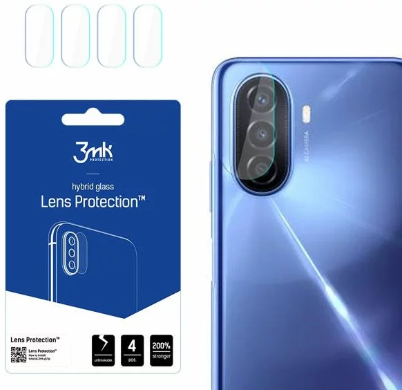Ochranné sklo 3MK Lens Protect Huawei Nova Y70 Camera lens protection 4 pcs