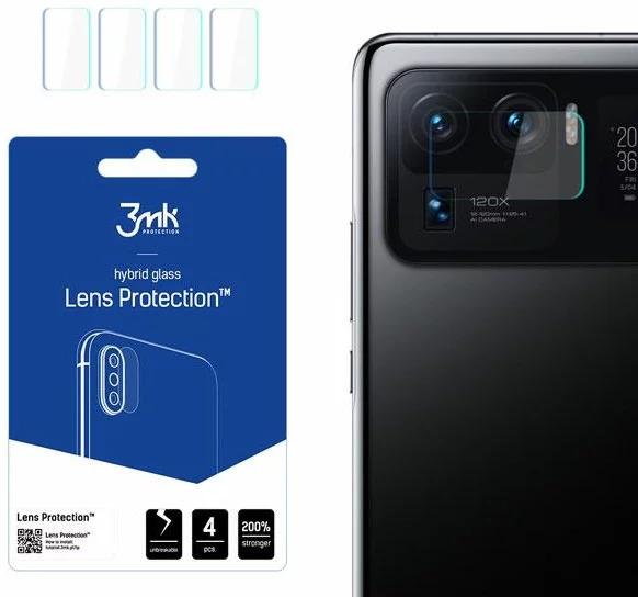 Ochranné sklo 3MK Lens Protect Xiaomi Mi 11 Ultra 5G Camera lens protection 4 pcs