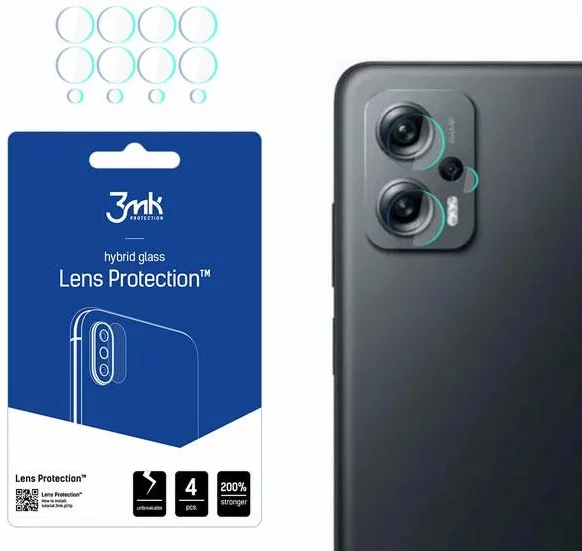 Ochranné sklo 3MK Lens Protect Xiaomi POCO X4 GT 5G Camera lens protection 4 pcs
