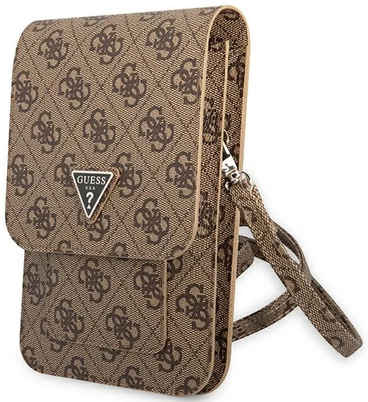 Levně Guess Bag GUWBP4TMBR brown 4G Triangle (GUWBP4TMBR)