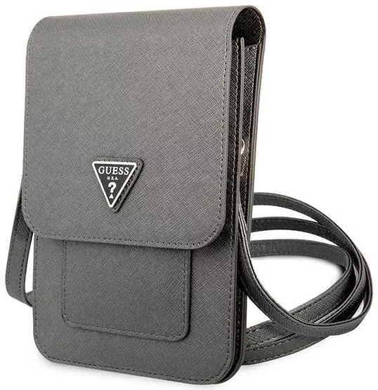 Guess Bag GUWBSATMGR grey Saffiano Triangle (GUWBSATMGR)