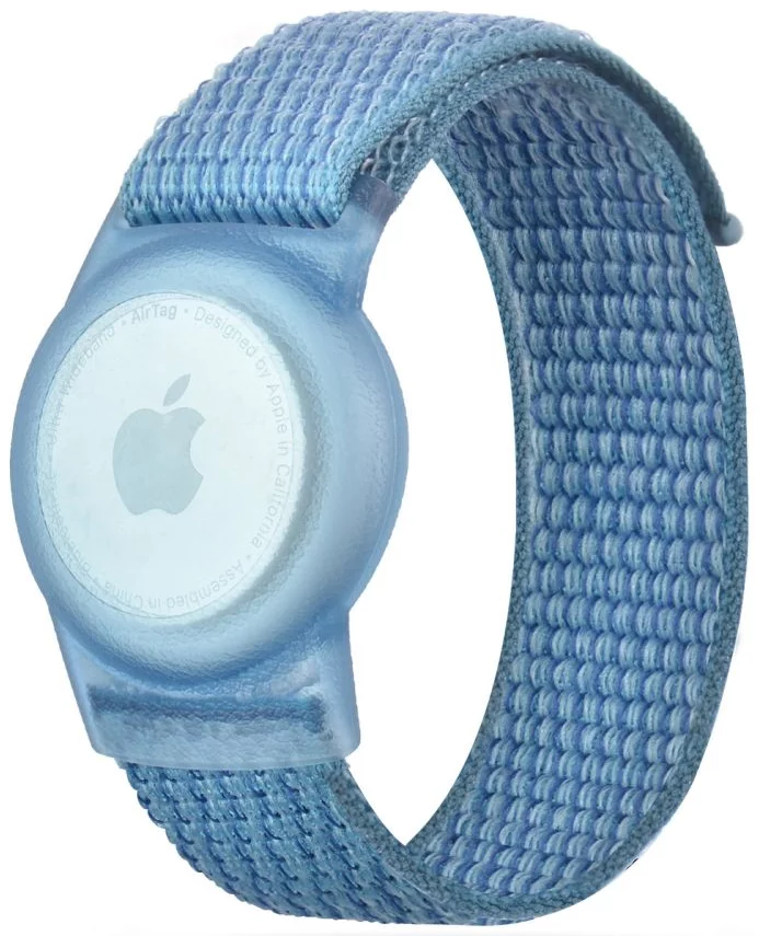 Remienok TECH-PROTECT NYLON FOR KIDS APPLE AIRTAG BLUE (9589046926082)