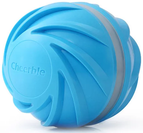 Levně Hračka Cheerble W1 Interactive Ball for Dogs and Cats (Cyclone Version) (blue)