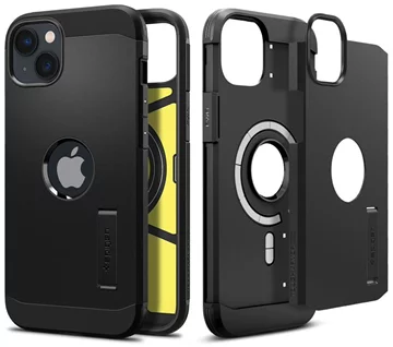 Funda SPIGEN TOUGH ARMOR MAG MAGSAFE para iPhone 14 negro (ACS05062)  