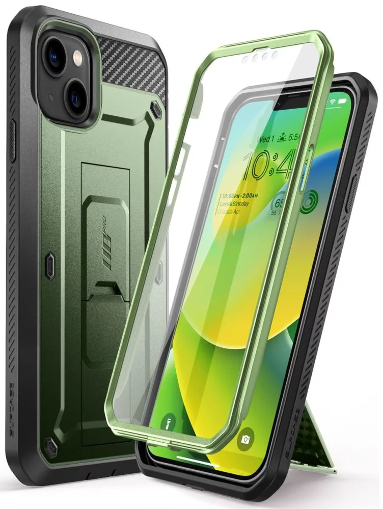 Guldan SUPCASE Unicorn Beetle Pro Series Case for Google Pixel 6 Pro Full-Body Rugged Holster & Kickstand Case with Built-in Screen Protector 